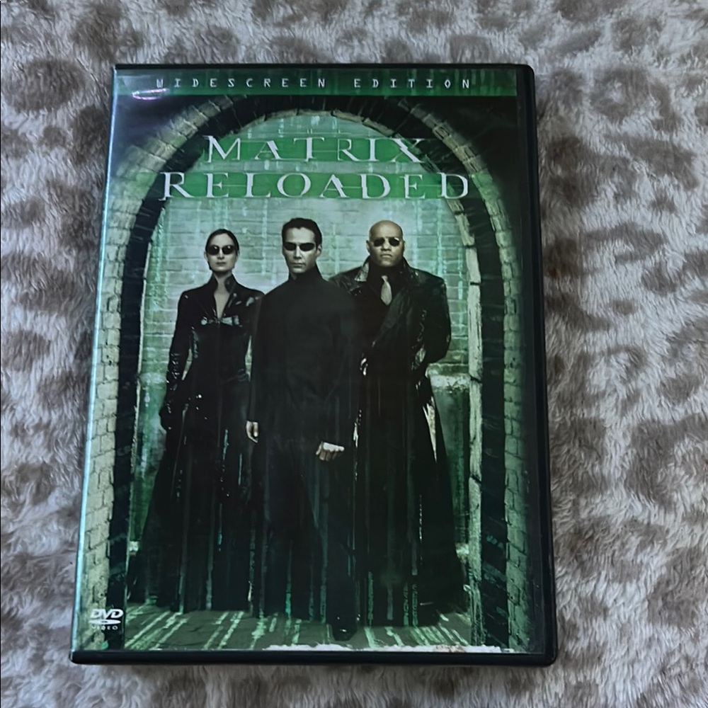 ☑️Matrix Reloaded Widescreen Edition DVD